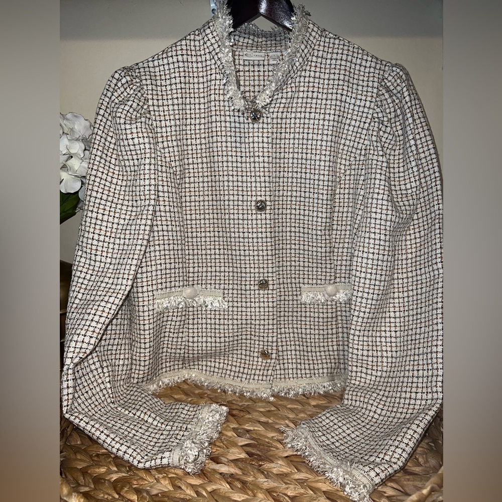 NWT Plaid Blazer